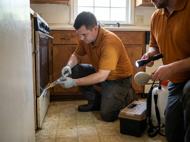 German Cockroach Cleanout and Baiting in Shepherd, TX